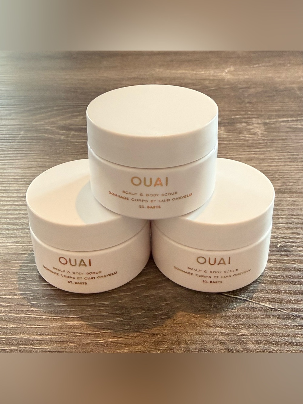 OUAI Scalp & Body Scrub St Barts Travel Size 90g
